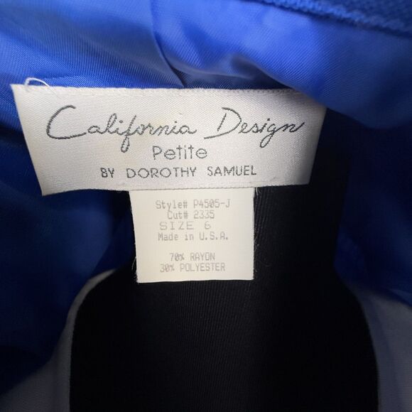 80s Military Marching Band Style w/ Cropped Jacket & Dress 2-Piece Set - Picture 9 of 11